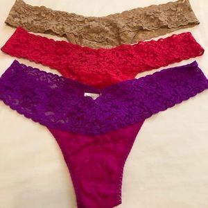 NWOT Hanky Panky Lace Thong